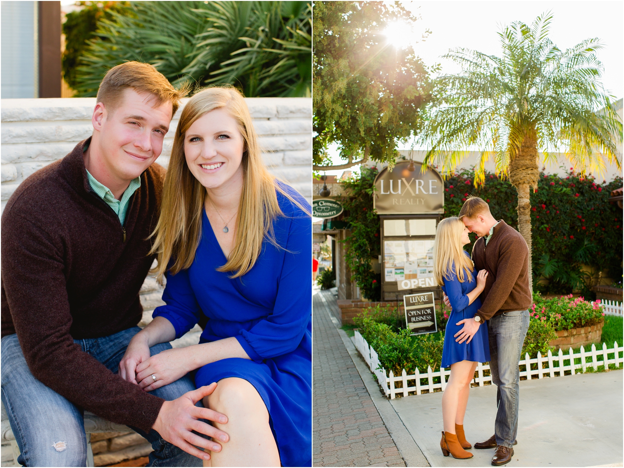 Beach Engagement Session - https://brittneyhannonphotography.com