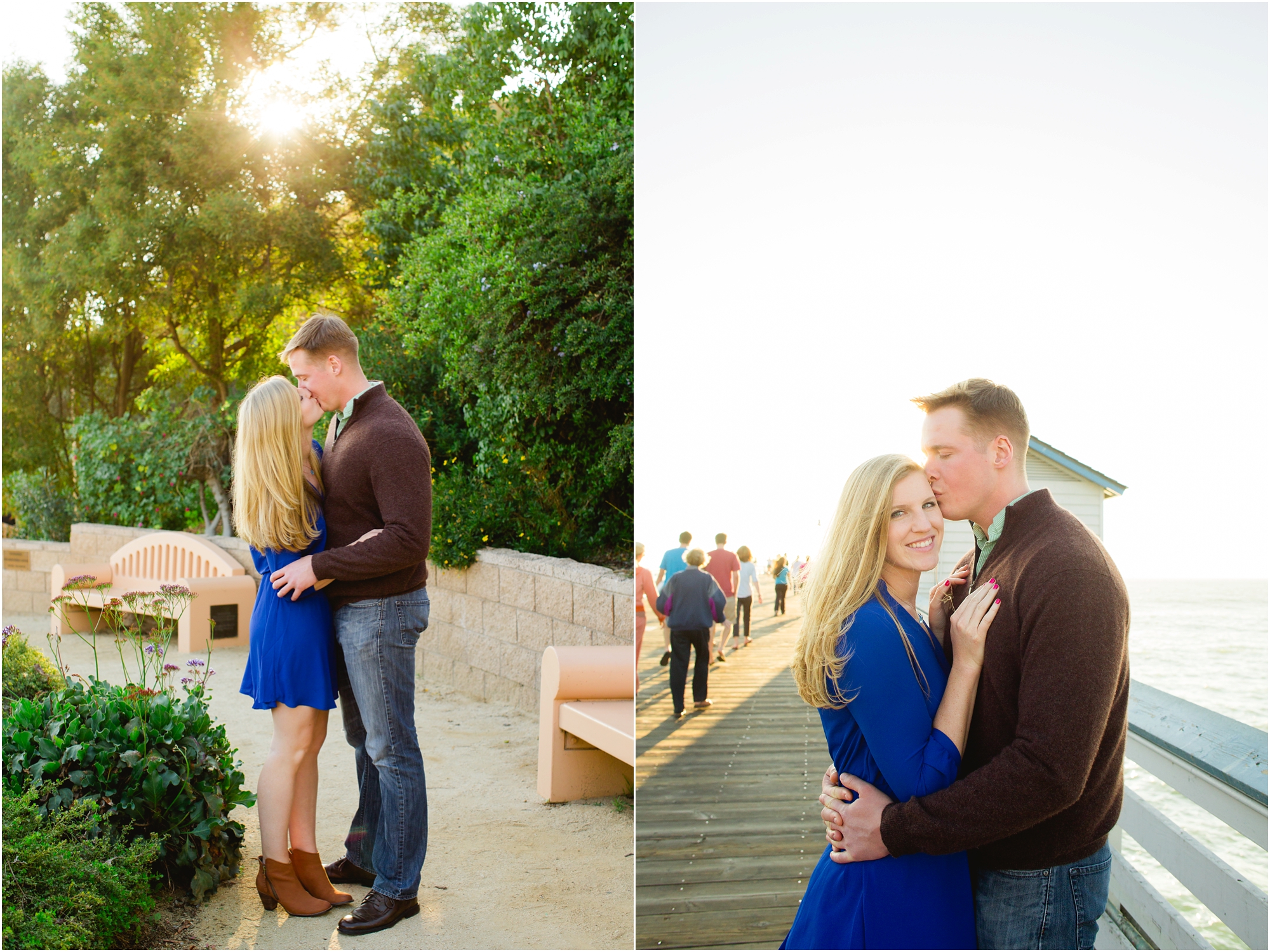 Beach Engagement Session - https://brittneyhannonphotography.com