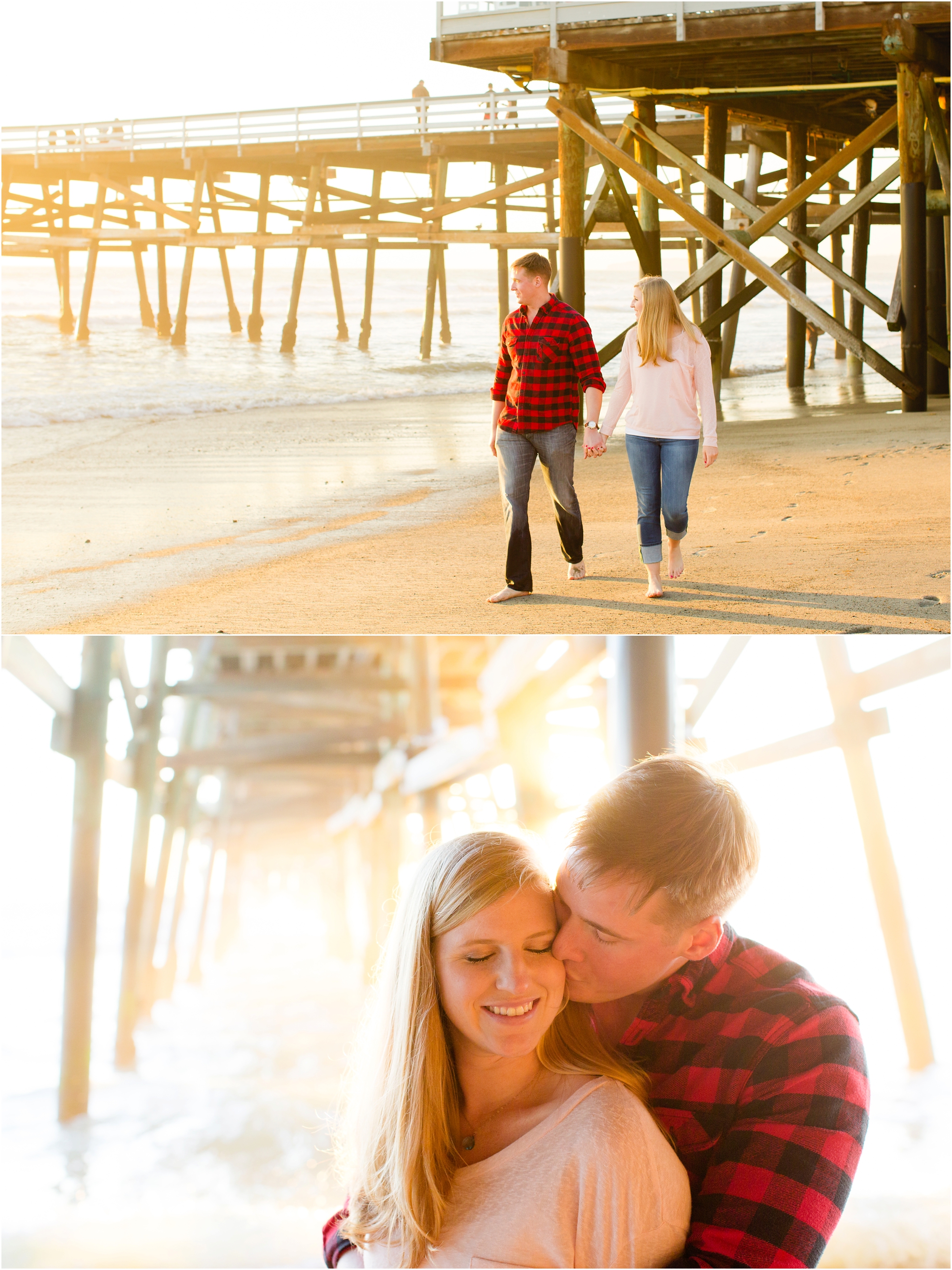 Beach Engagement Session - https://brittneyhannonphotography.com