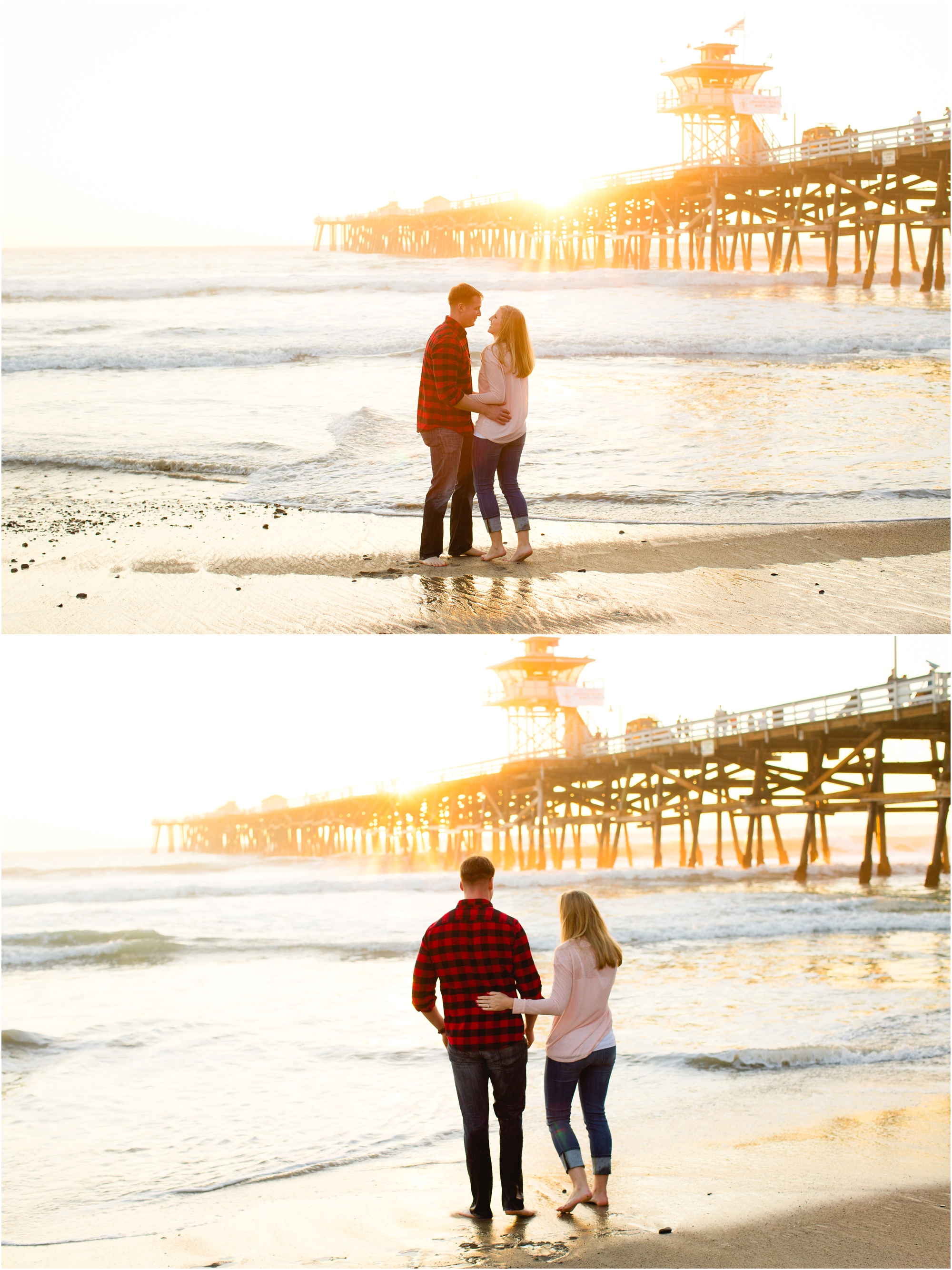 Beach Engagement Session - https://brittneyhannonphotography.com