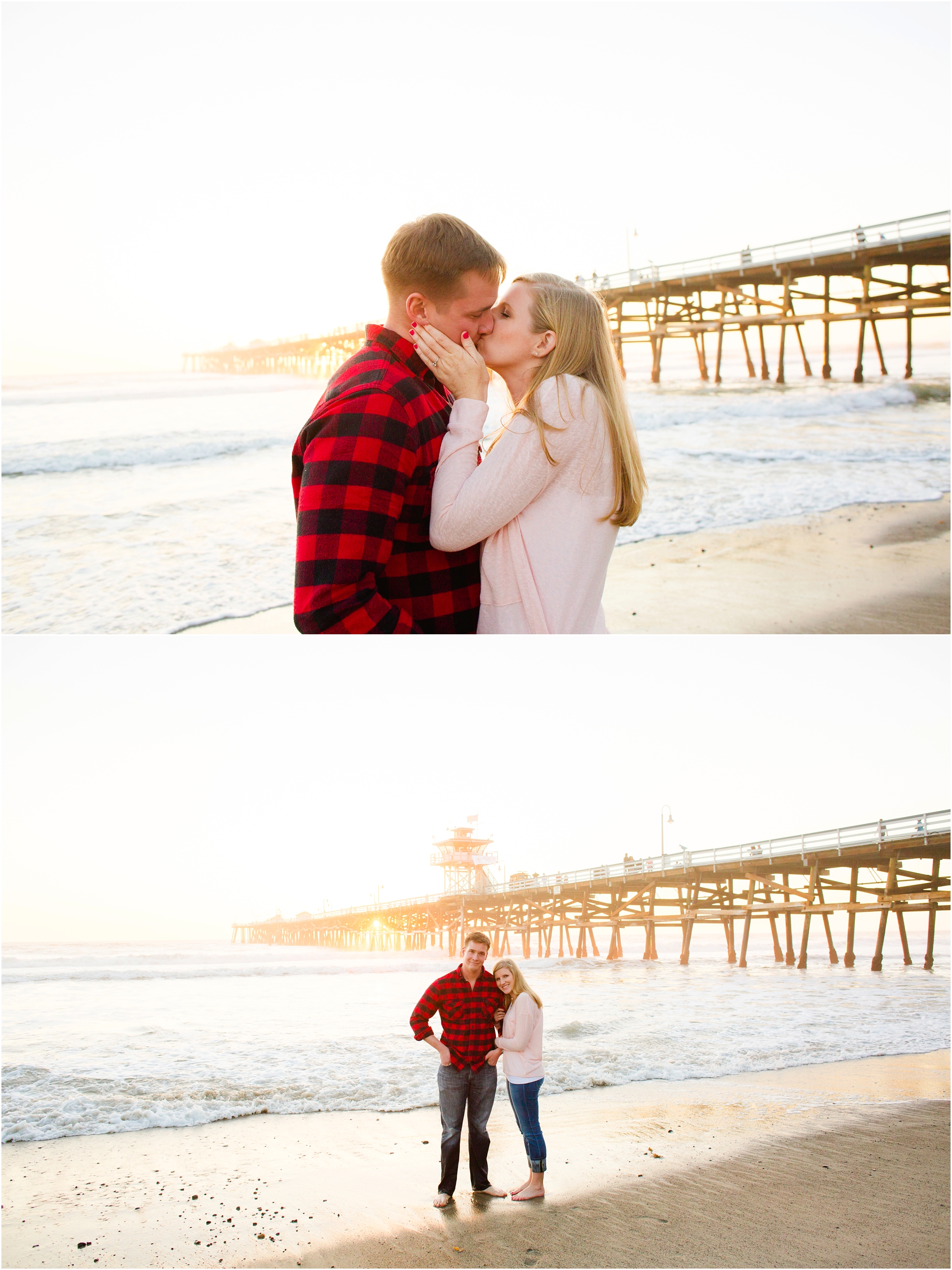 Beach Engagement Session - https://brittneyhannonphotography.com