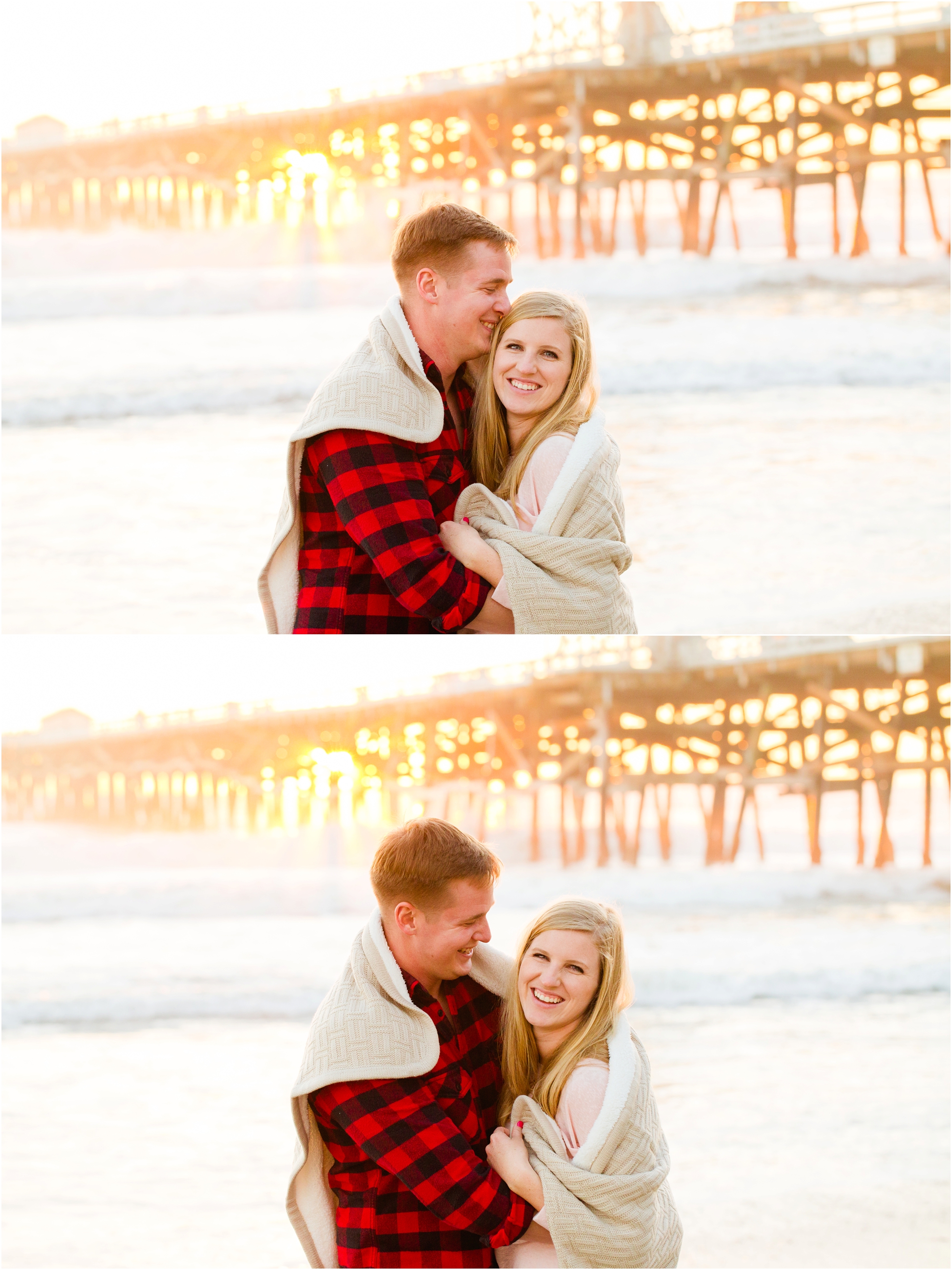 Beach Engagement Session - https://brittneyhannonphotography.com