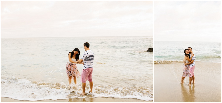 Laguna Beach Engagement - https://brittneyhannonphotography.com