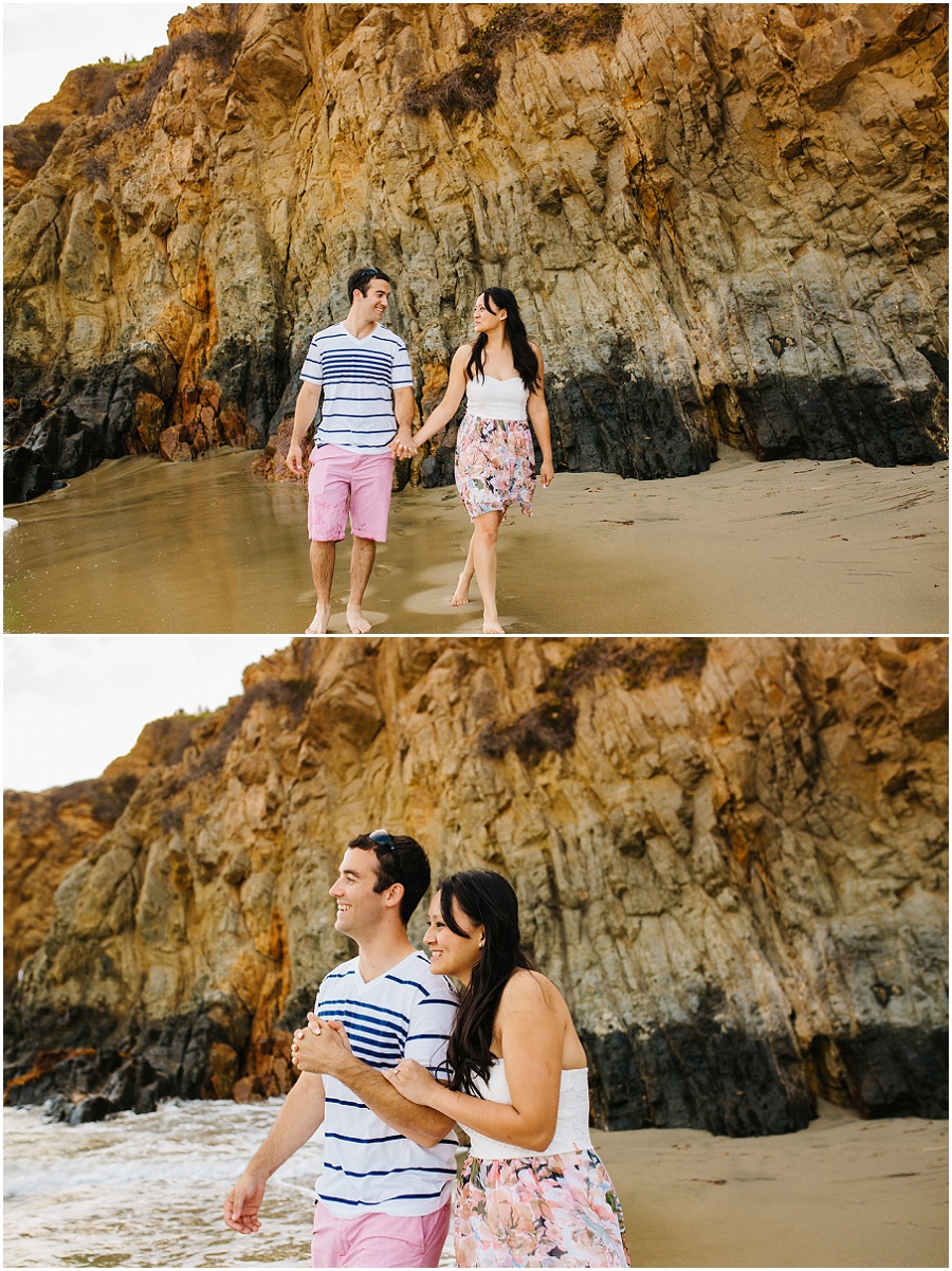 Laguna Beach Engagement - https://brittneyhannonphotography.com