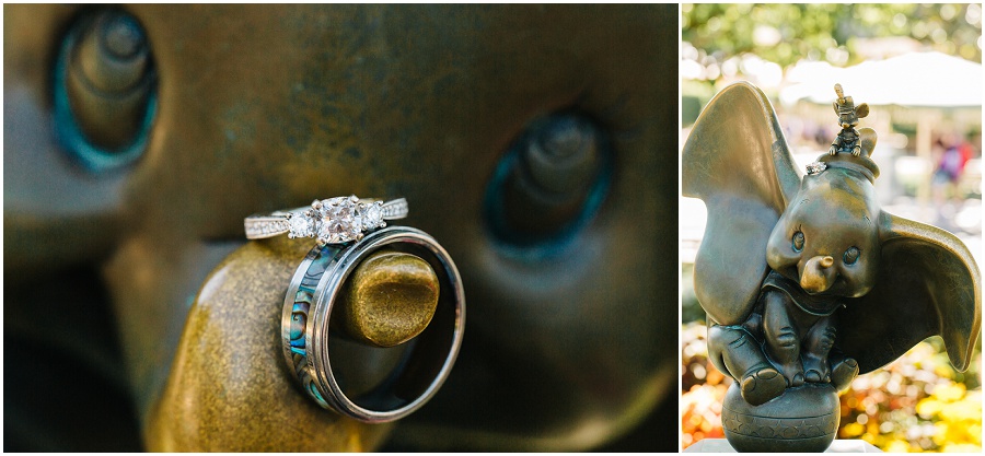 Disneyland Wedding Ring - https://brittneyhannonphotography.com