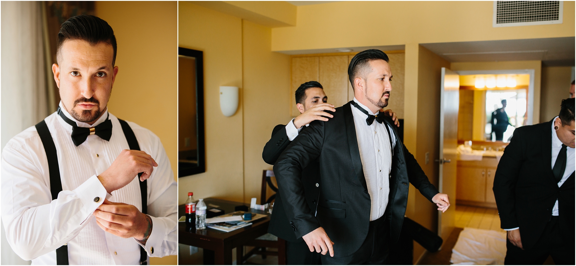 Groom Getting Ready - https://brittneyhannonphotography.com