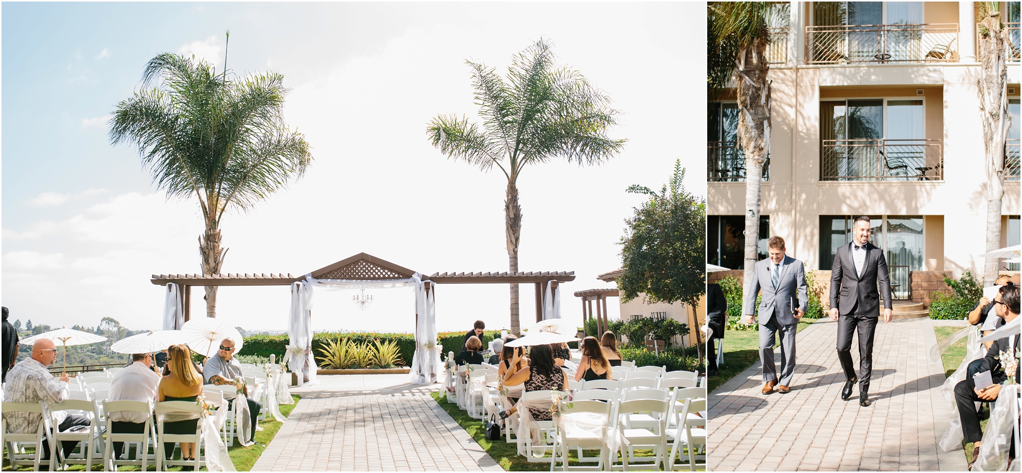 Carlsbad Wedding Ceremony - https://brittneyhannonphotography.com