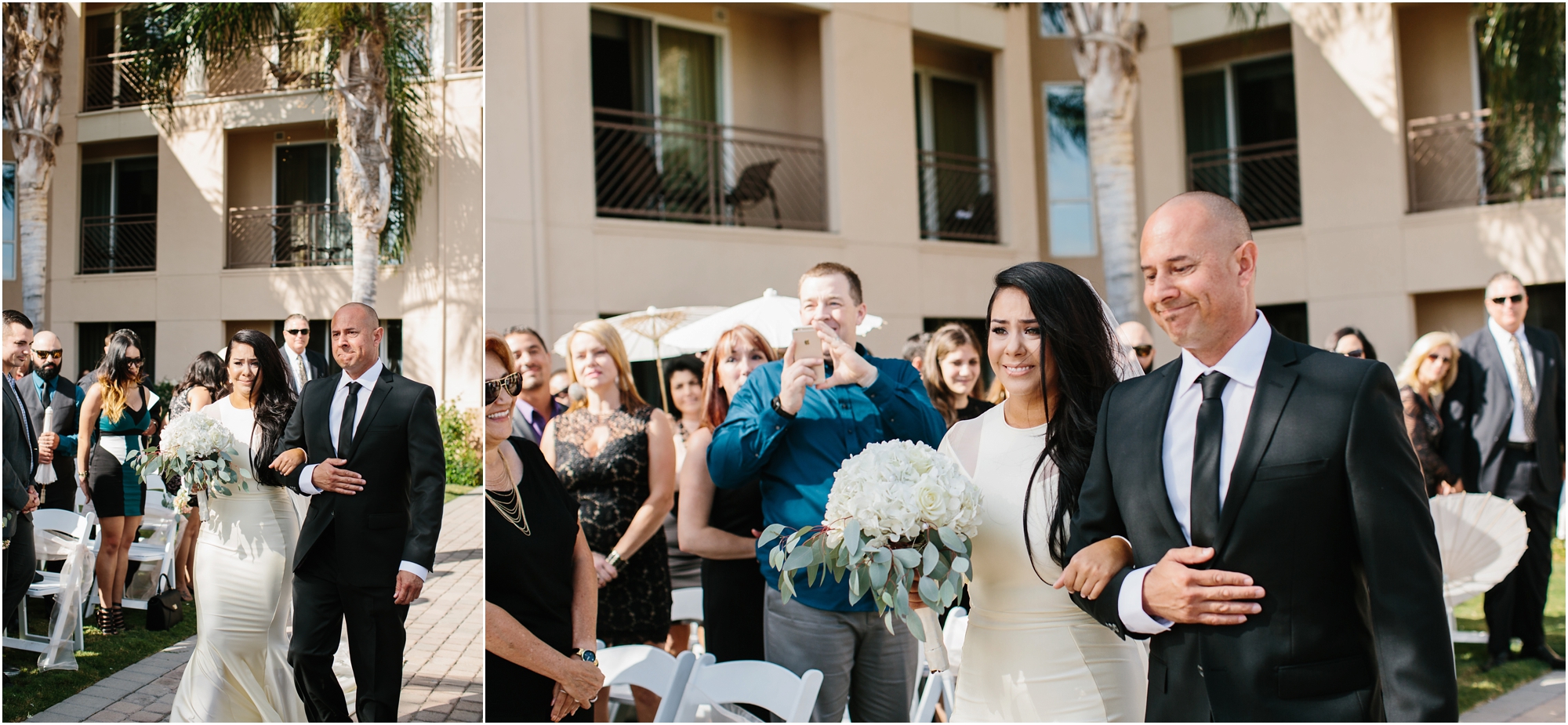 Emotional Wedding Ceremony - https://brittneyhannonphotography.com