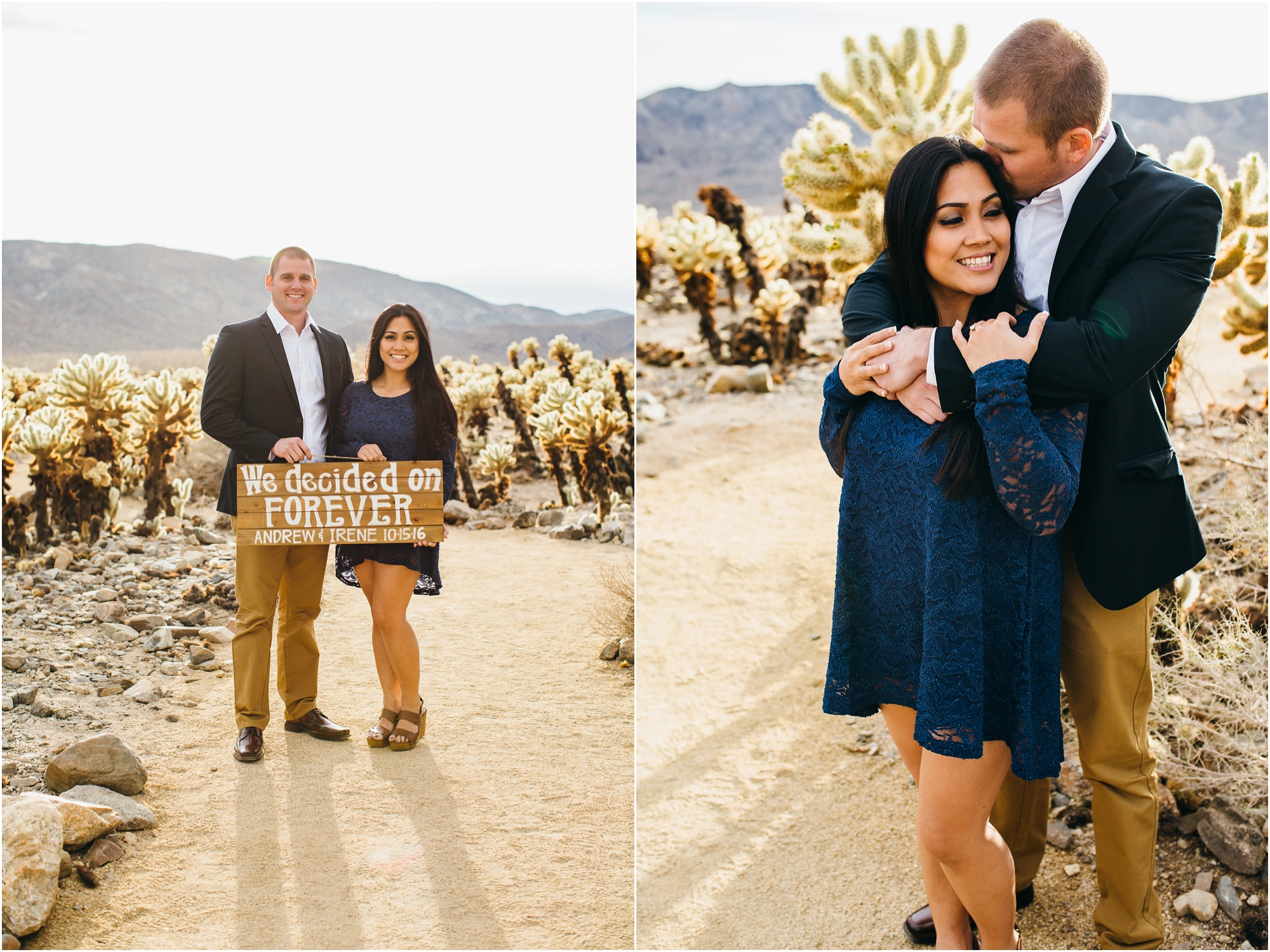 Joshua Tree Engagement Session - https://brittneyhannonphotography.com