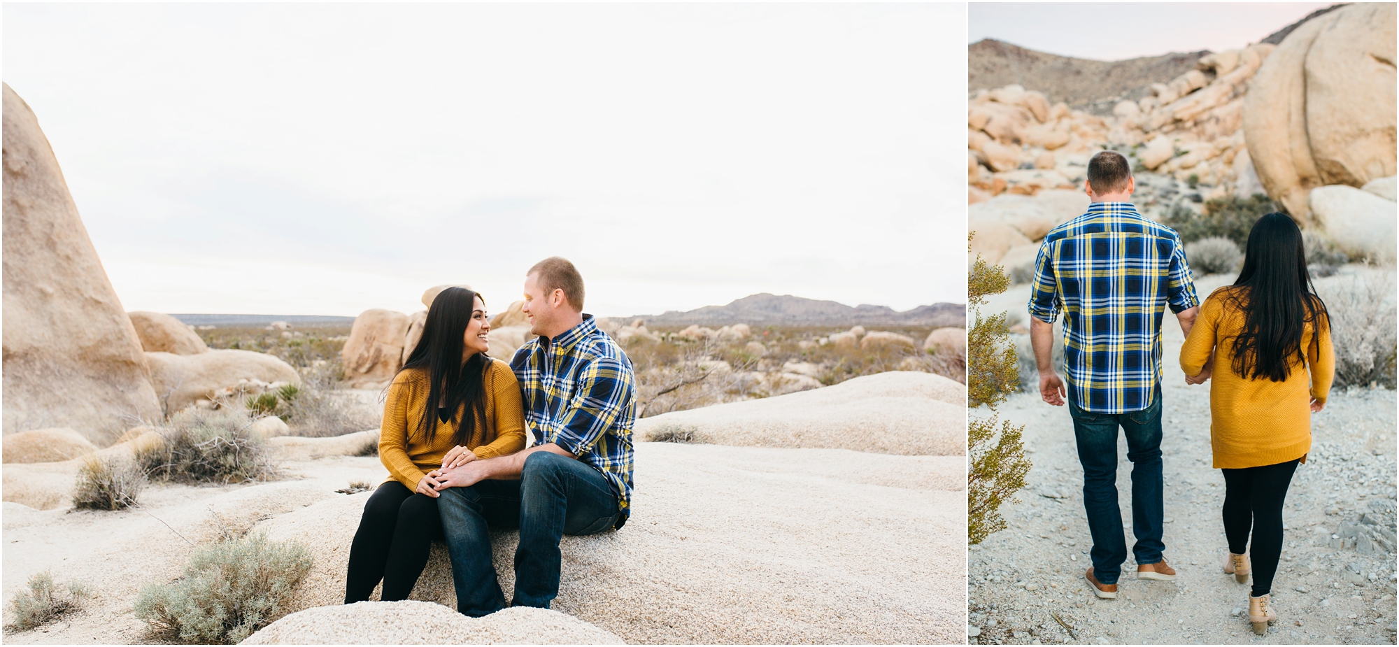 Desert Engagement Session - https://brittneyhannonphotography.com