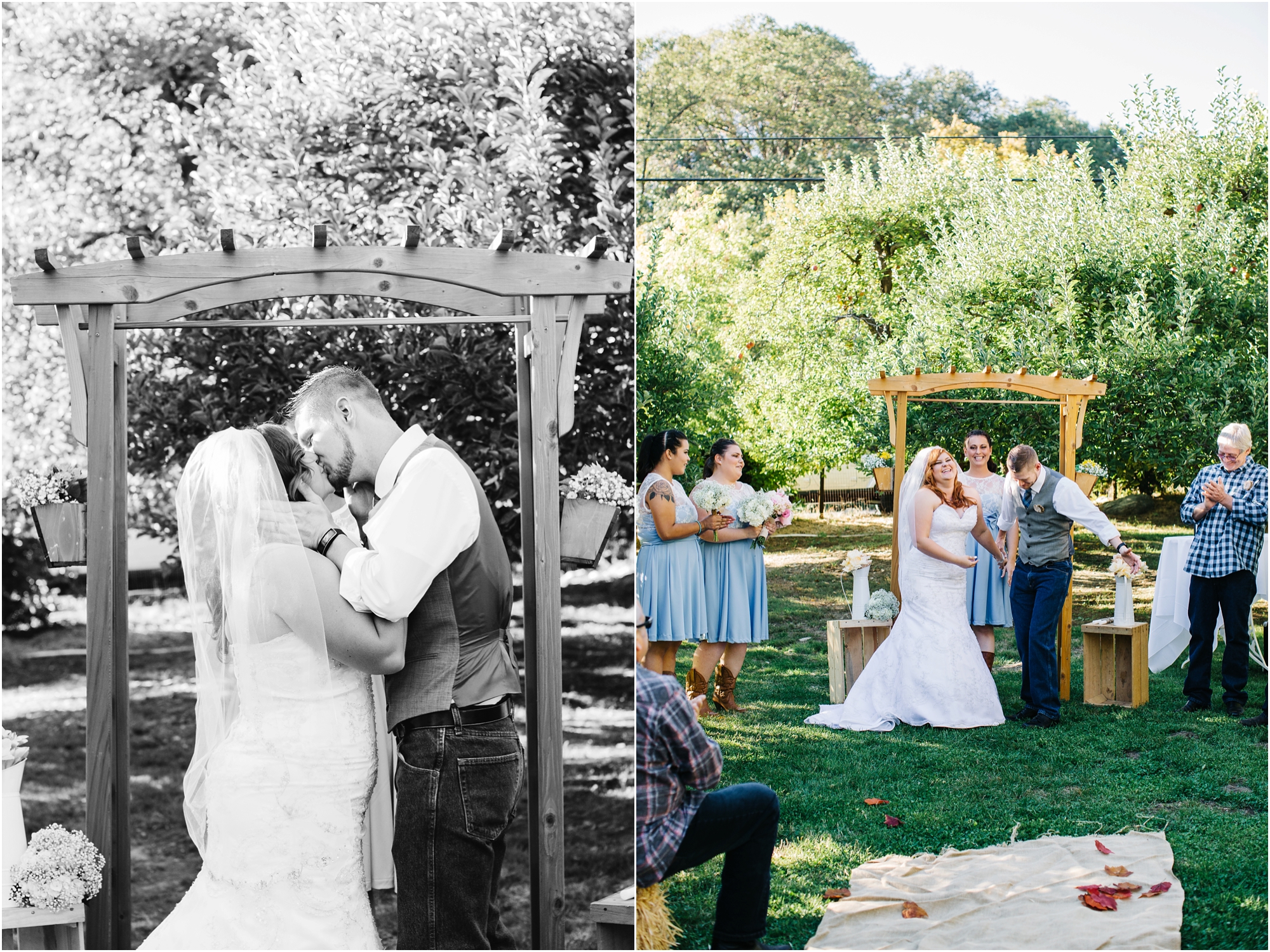 Oak Glen Apple Farm Wedding - https://brittneyhannonphotography.com