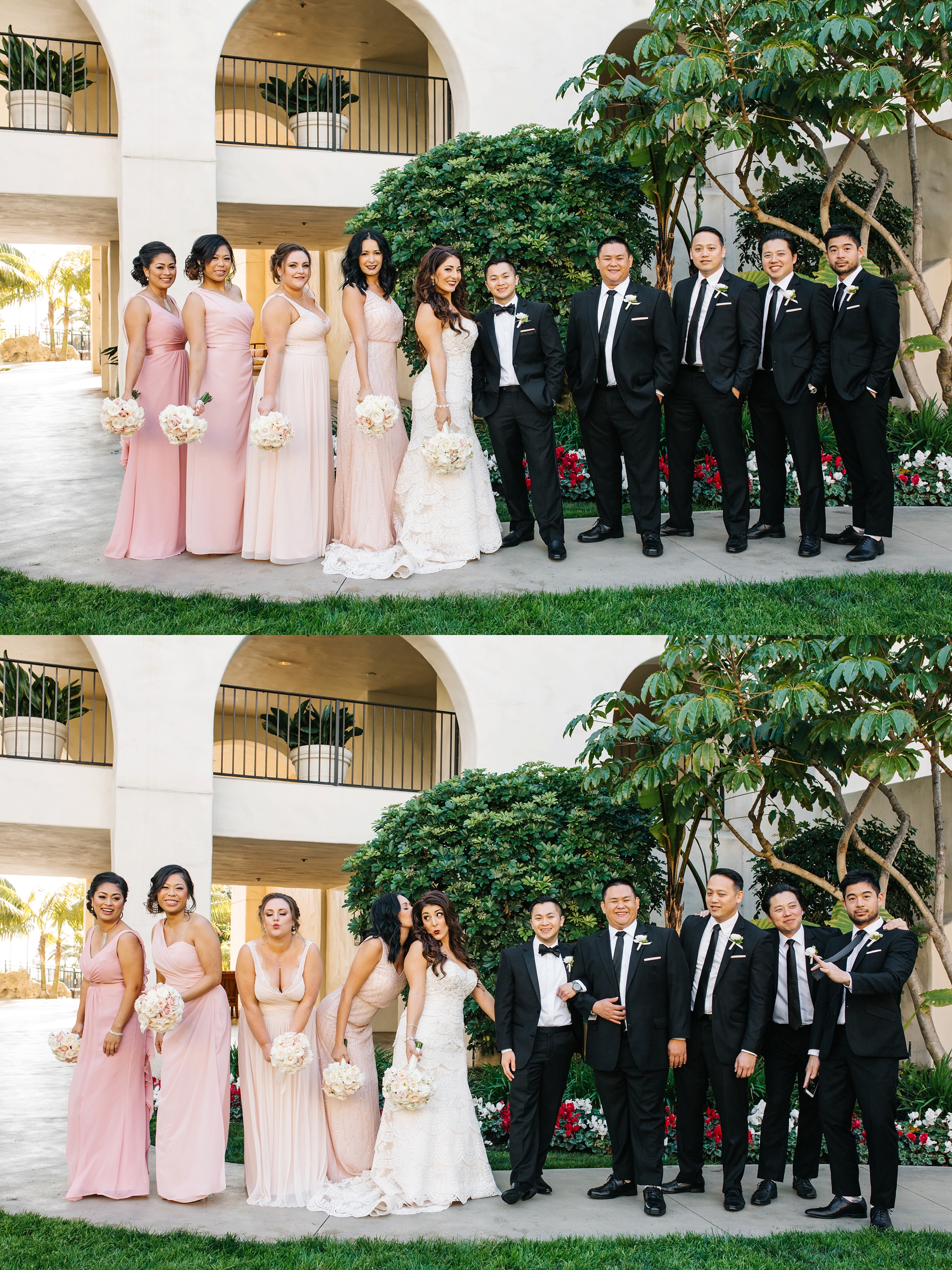 Bridal Party Photos in Huntington Beach, CA