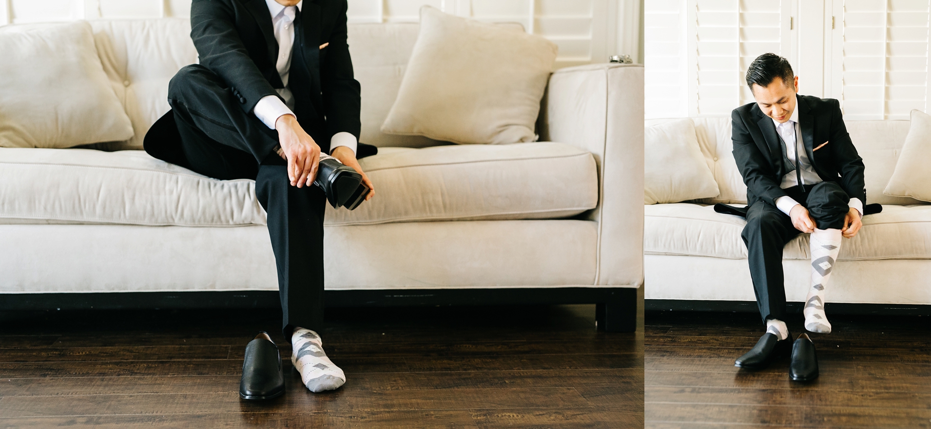 Groom Getting Ready Photos in Orange County, CA - Brittney Hannon Photography