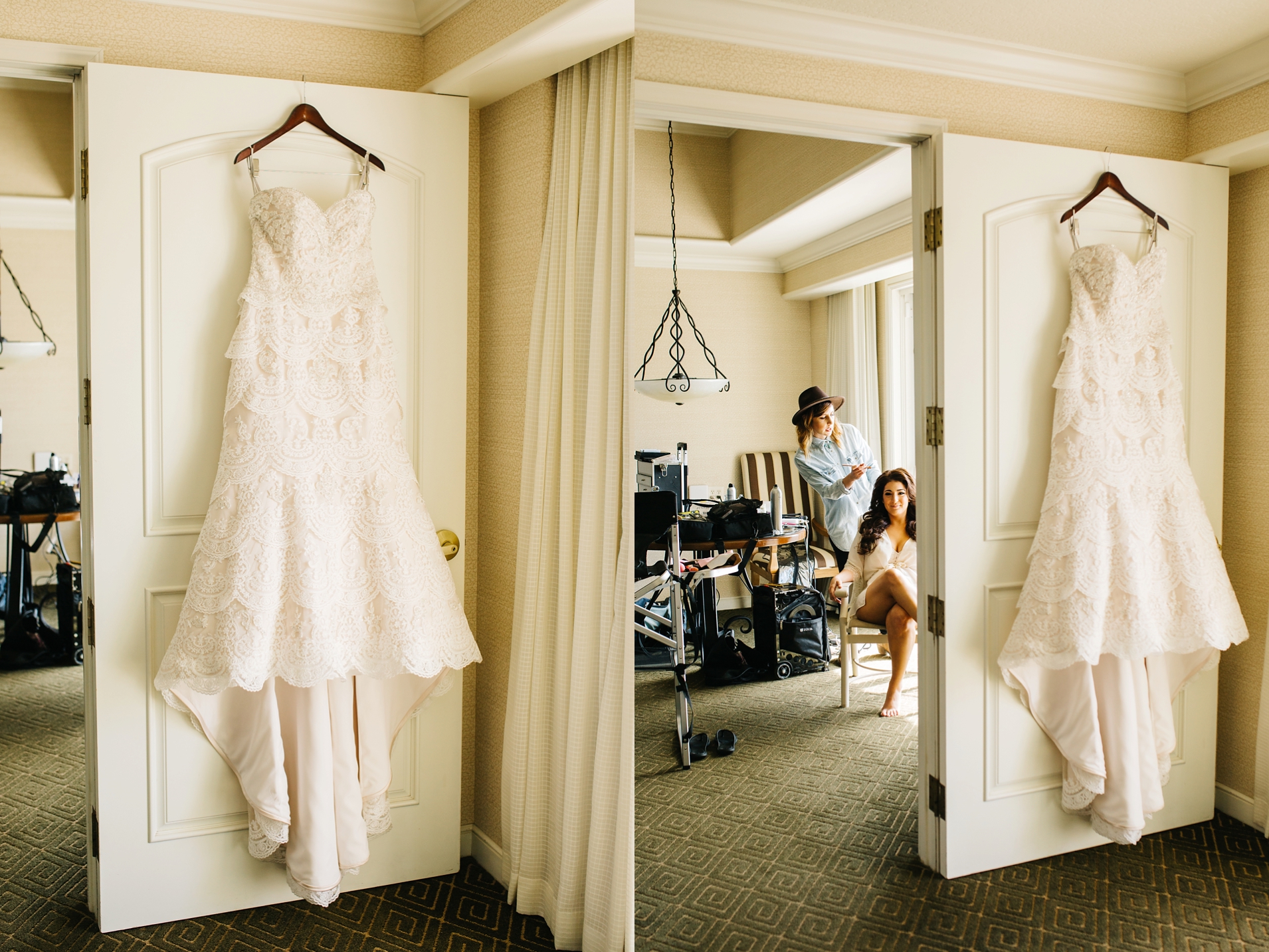 Huntington Beach Wedding - Wedding Dress - Brittney Hannon Photography