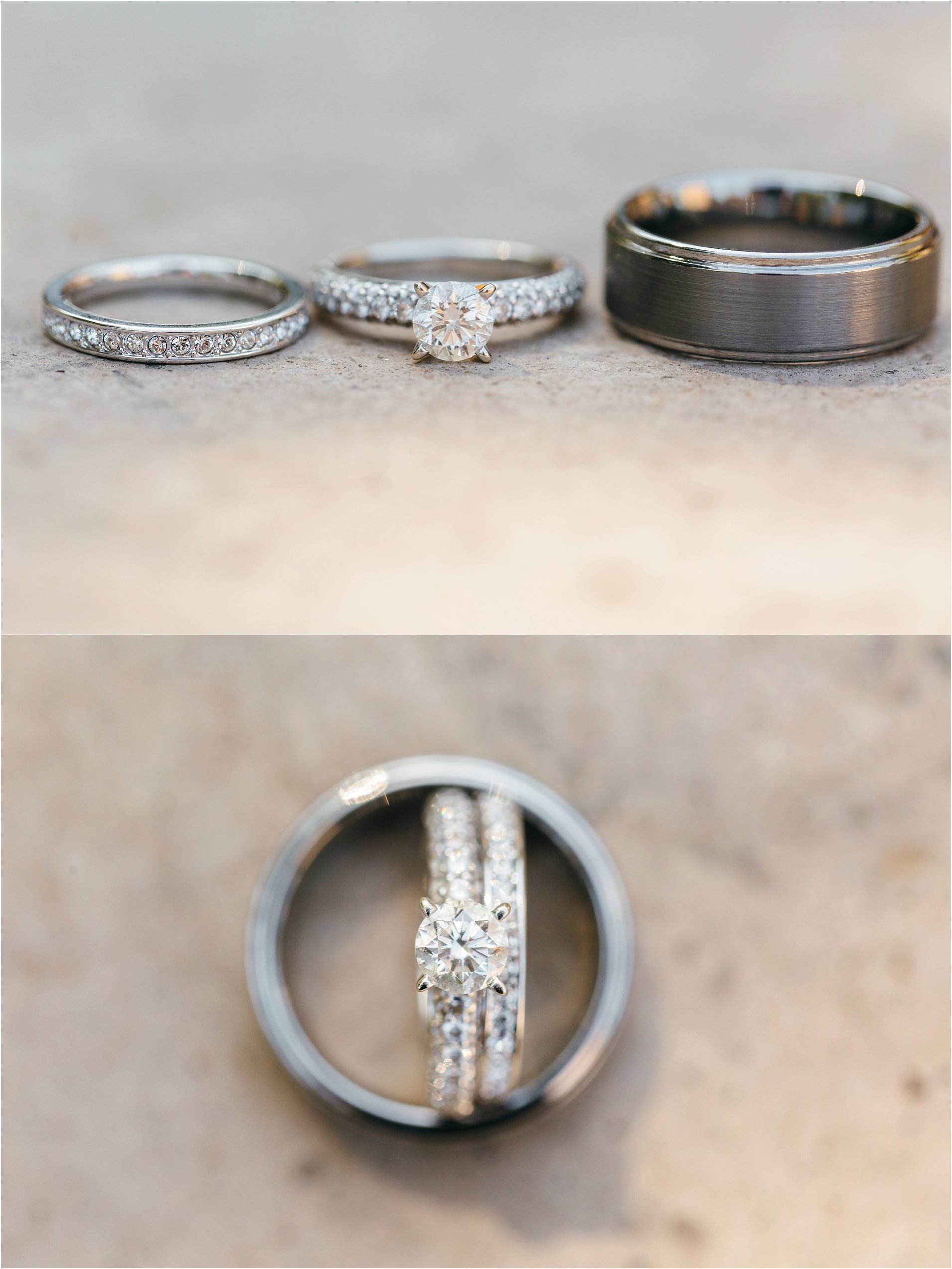 wedding rings and engagement rings