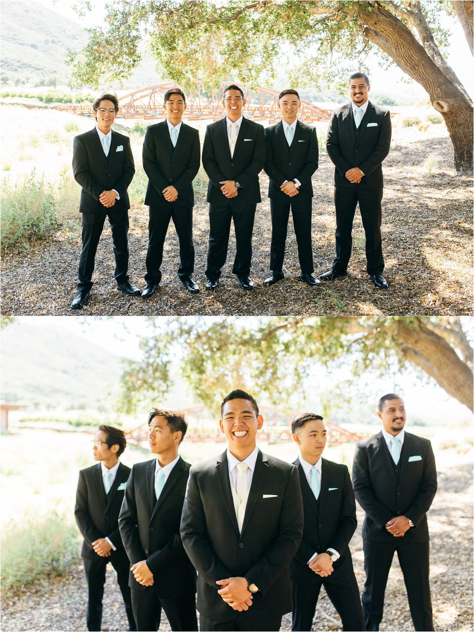 groomsmen photos in southern california
