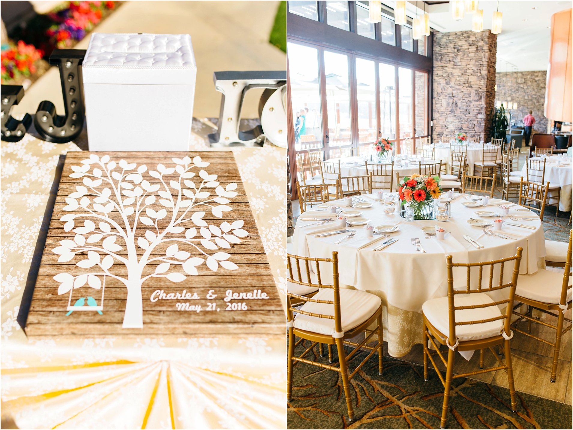 reception details at pechanga