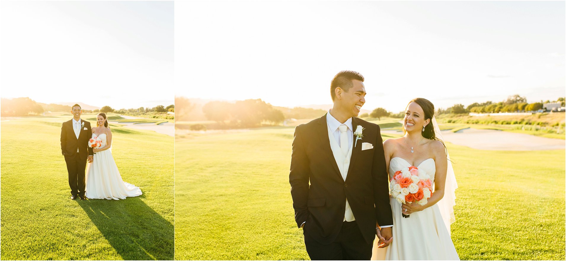 bride and groom in temecula