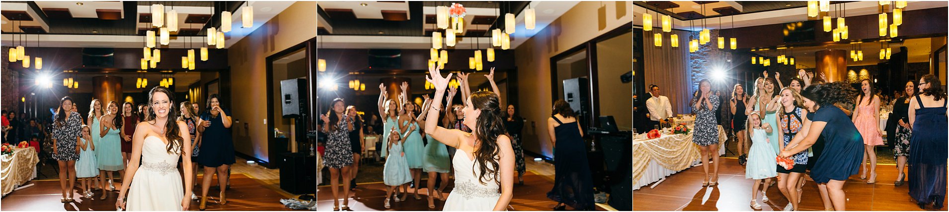 bouquet toss