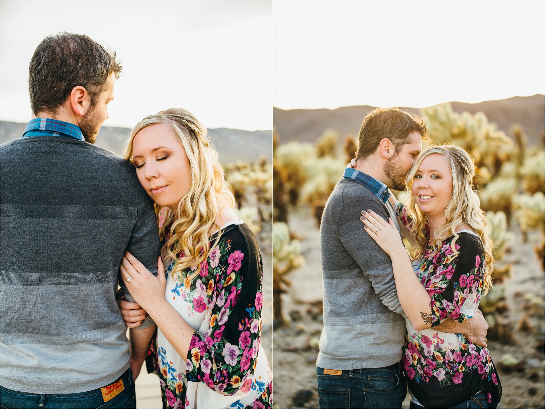 Engagement Photos in Joshua Tree