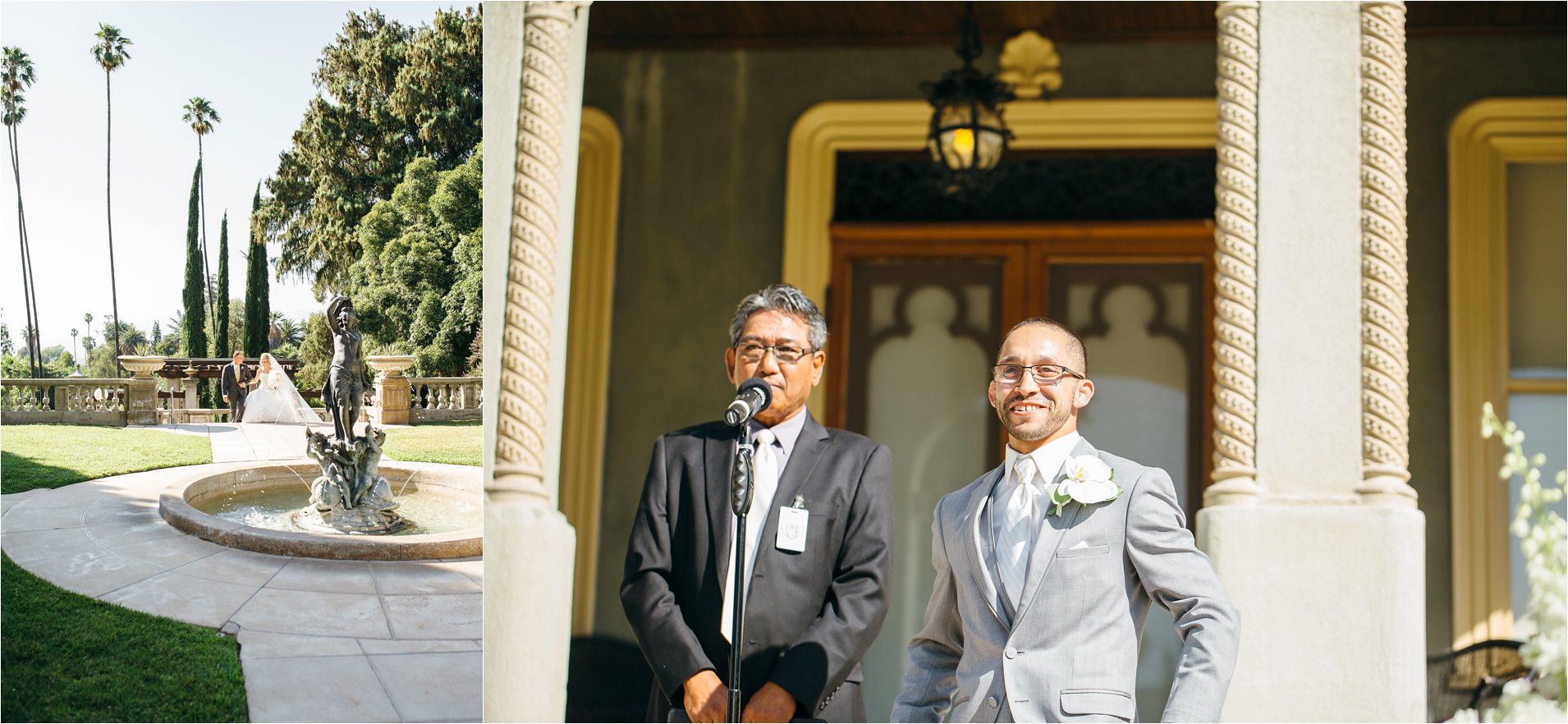 First Look - Redlands Wedding Photographer