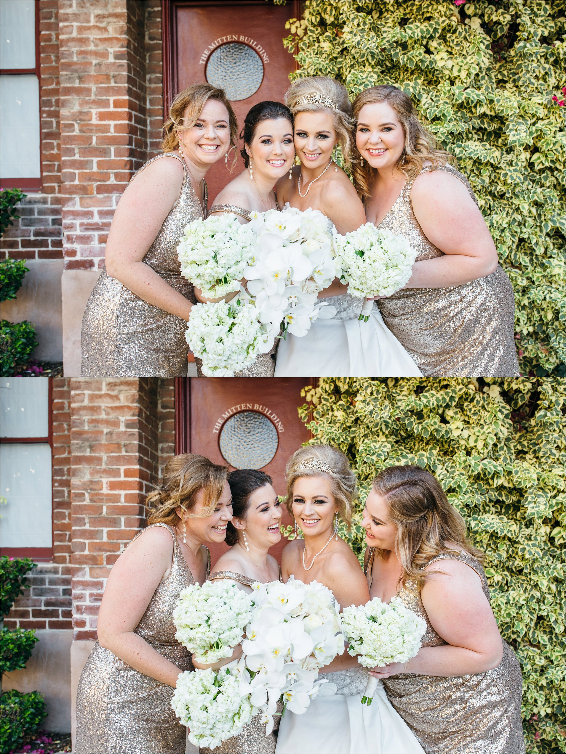 Bride and Bridesmaids - Southern California Wedding Photographer