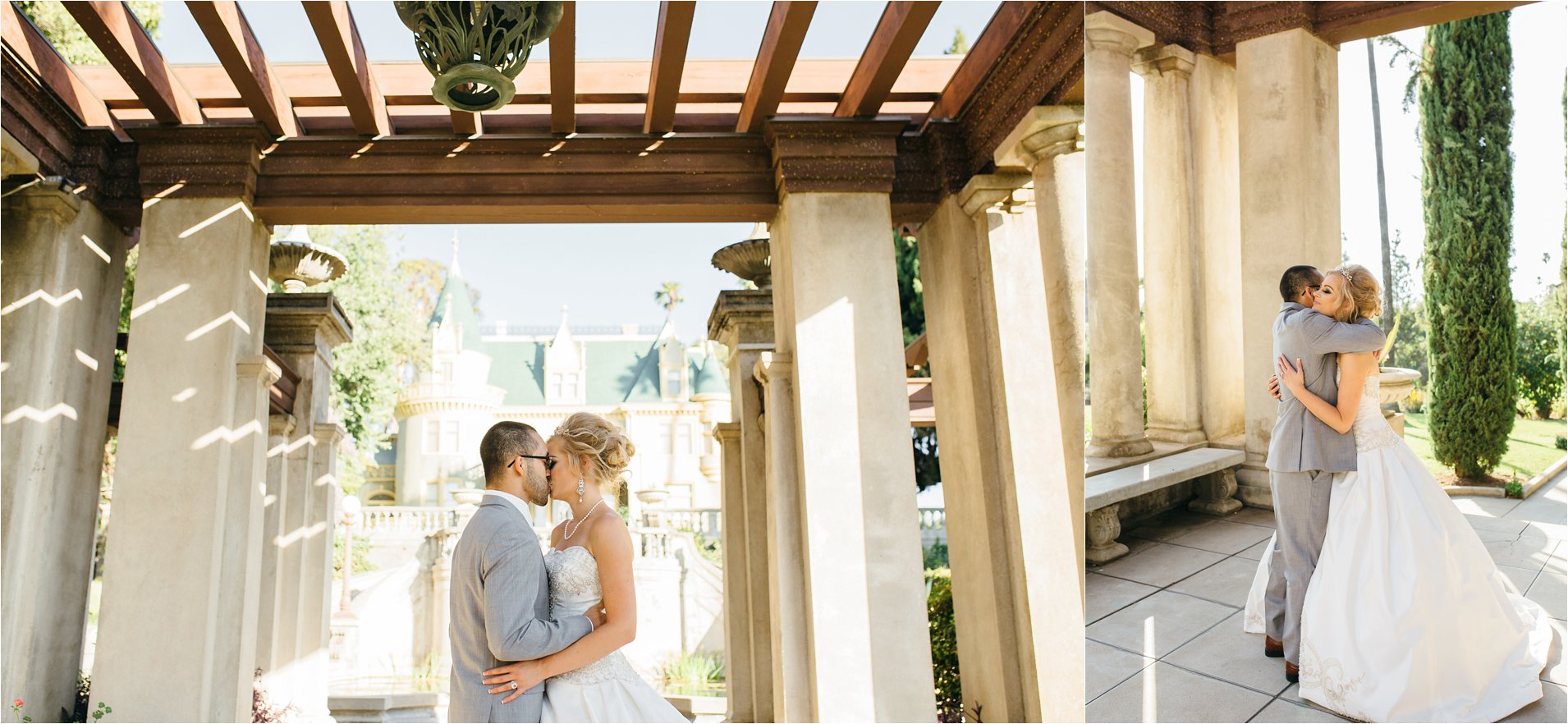 Bride and Groom - Kimberly Crest Wedding - Redlands Wedding Photographer