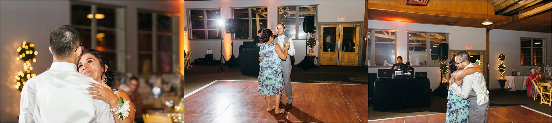 Groom dances with his mom