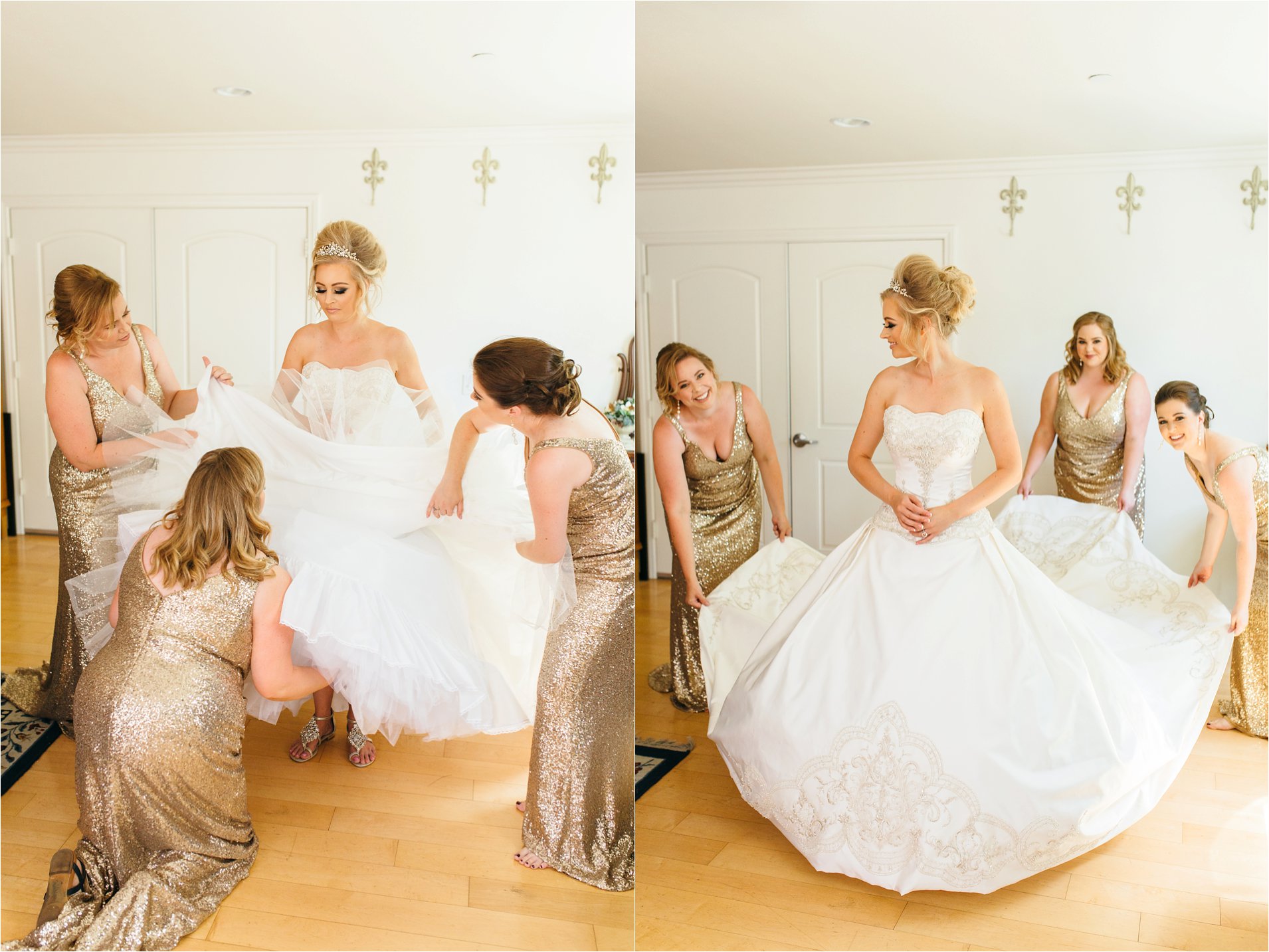 Bride Getting Ready