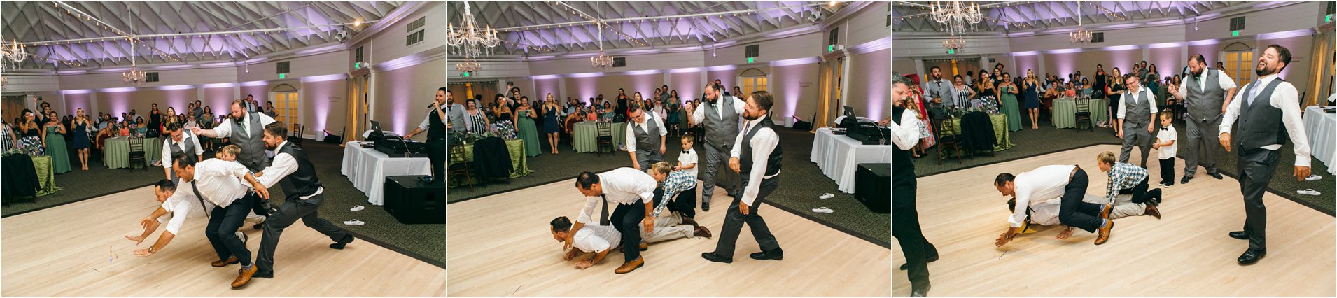 Wedding Reception Garter Toss