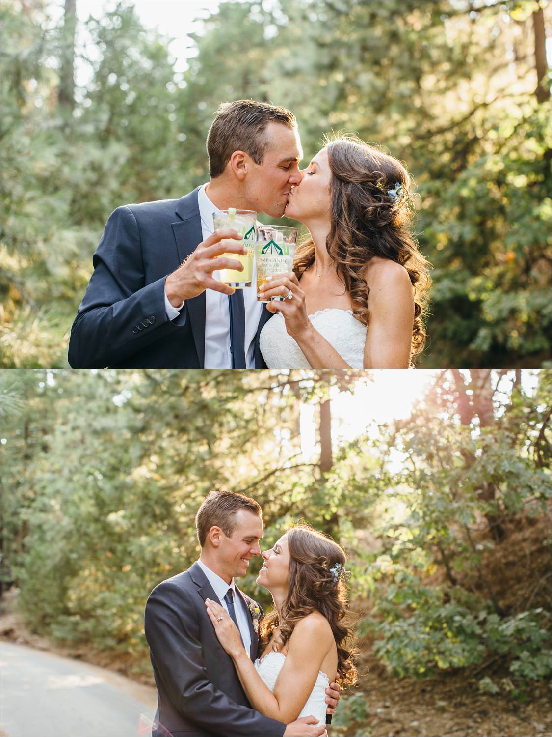 Summer Camp Wedding - Wedding in the Mountains - California Mountain Wedding - https://brittneyhannonphotography.com
