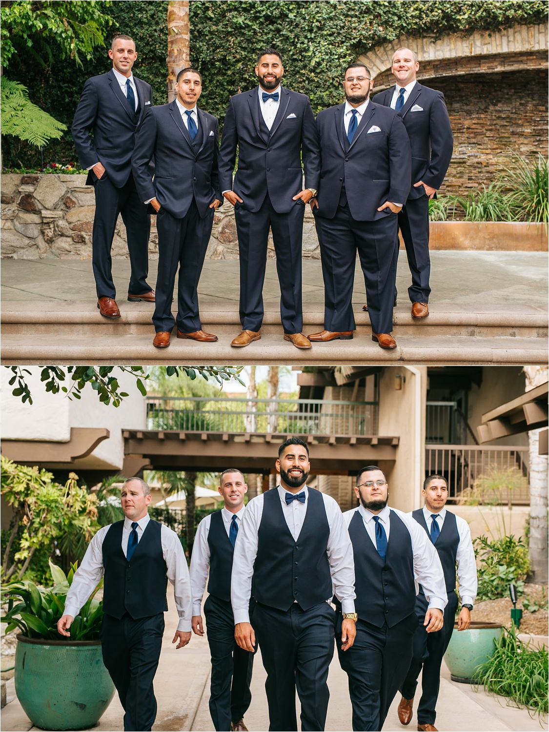 Groom & Groomsmen Photos in Claremont, CA - http://brittneyhannonphotography.com