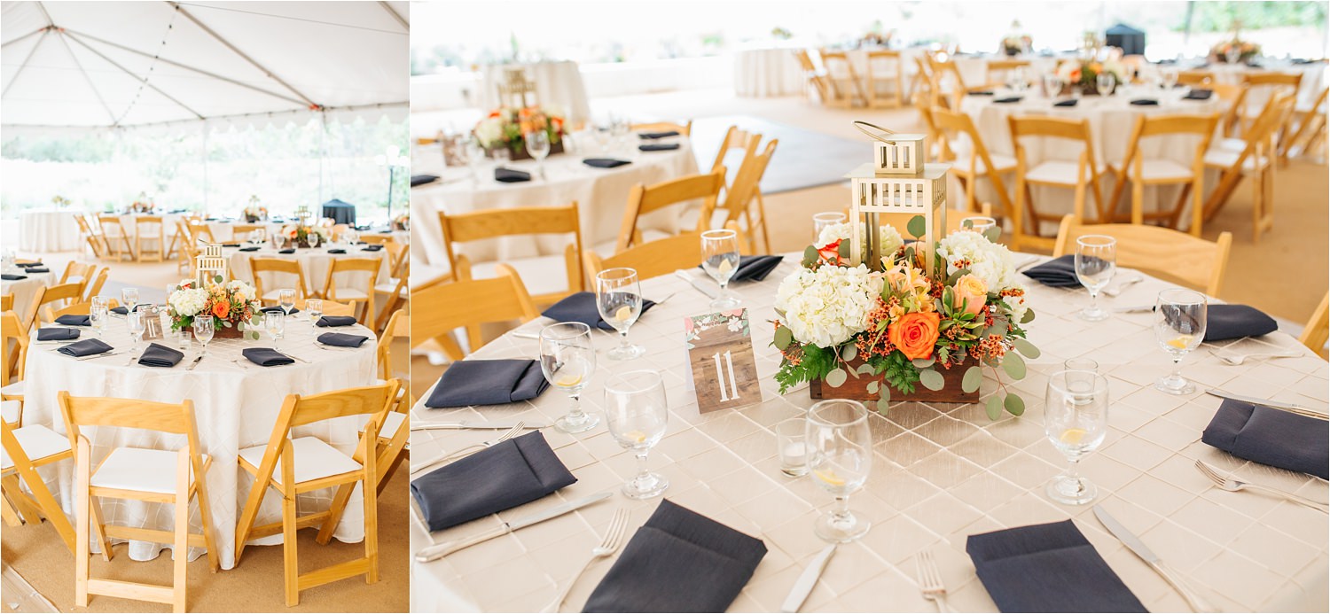 Fall Wedding Centerpieces and Table Decor - http://brittneyhannonphotography.com