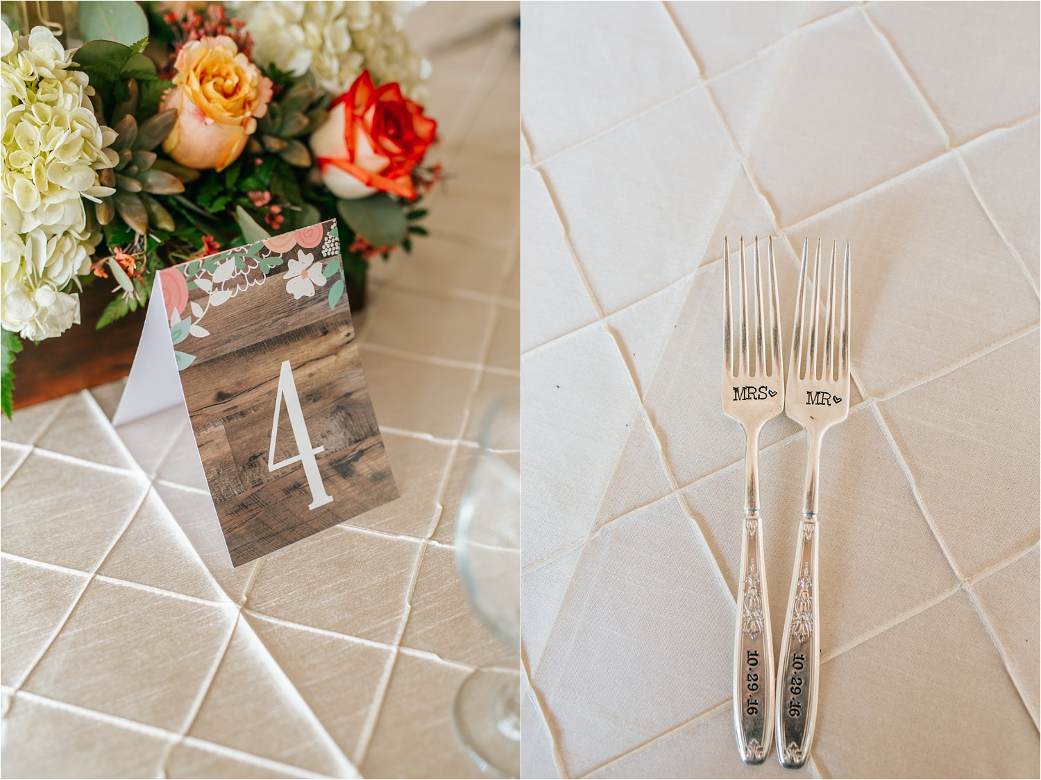 Wedding Decor and Reception Details - http://brittneyhannonphotography.com