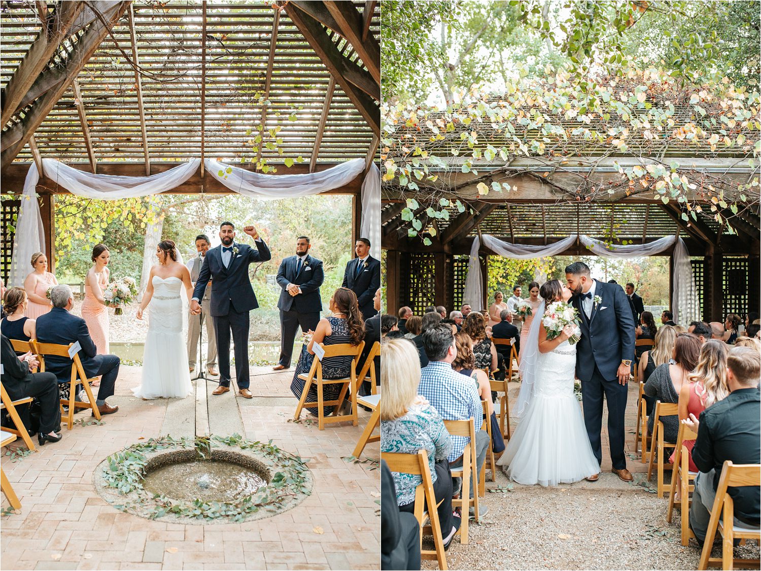 I now pronounce you husband and wife - Fall wedding - http://brittneyhannonphotography.com