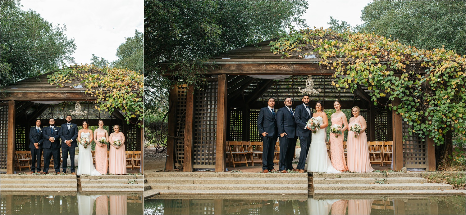 Bridal Party Photos at Rancho Santa Ana Botanic Gardens - http://brittneyhannonphotography.com