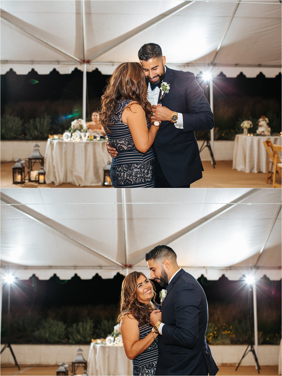 Mother and Son dance during wedding reception - http://brittneyhannonphotography.com