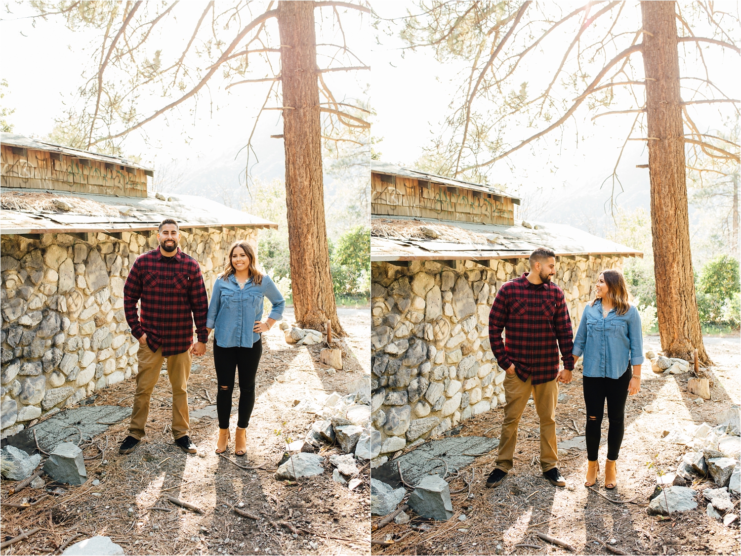 Mountain Engagement Session in Upland, CA - http://brittneyhannonphotography.com