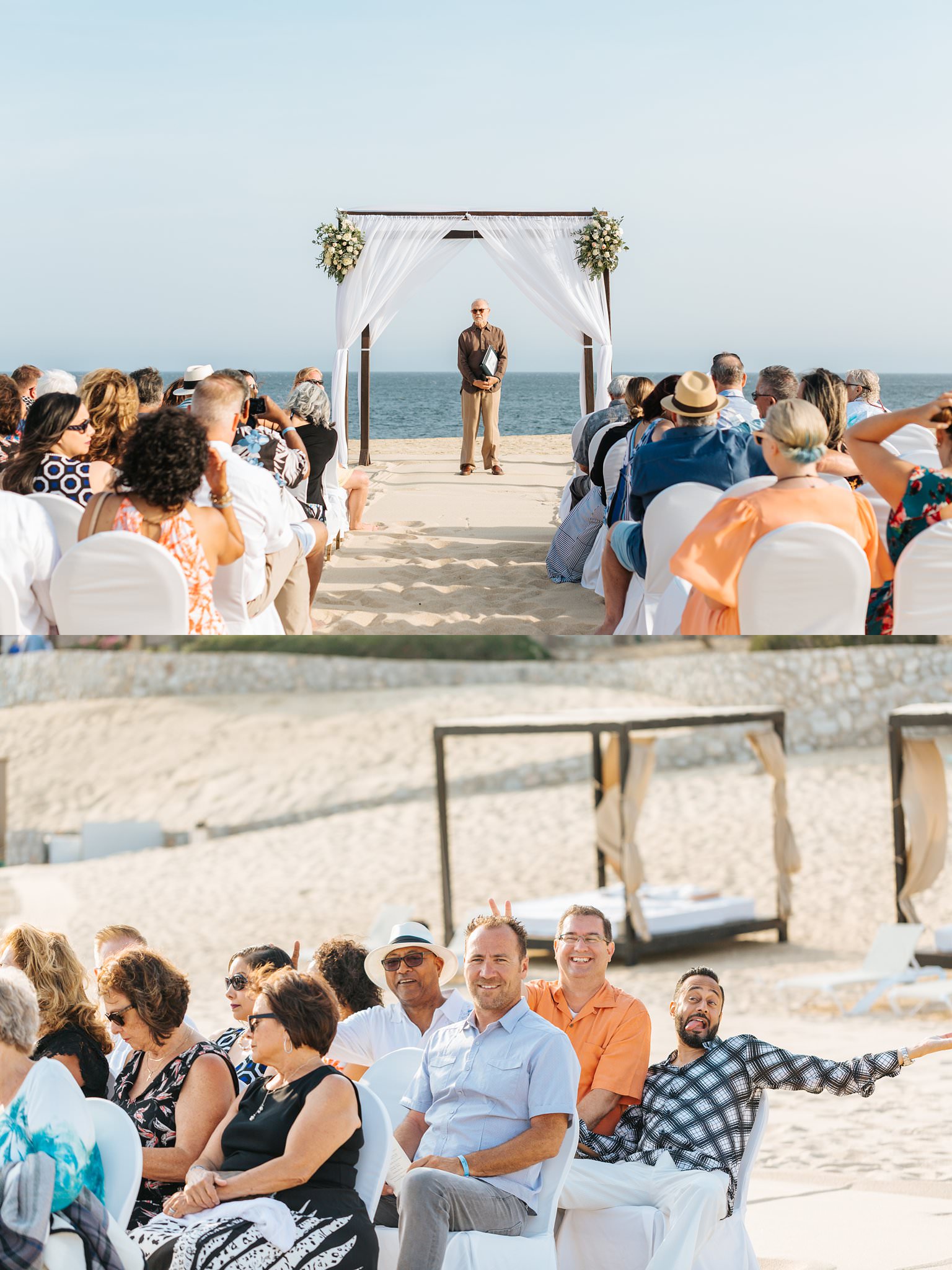 Beach Ceremony in Cabo San Lucas, Mexico - https://brittneyhannonphotography.com