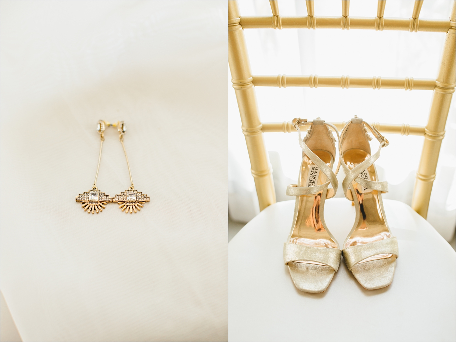 beautiful bridal shoes and wedding jewelry