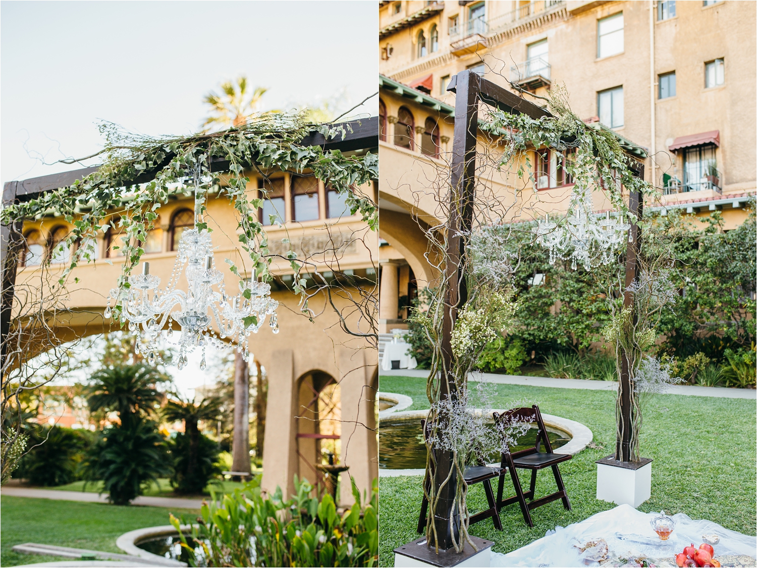 ceremony details in southern california