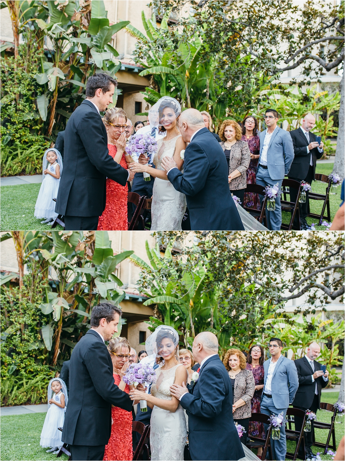 bride walking down the aisle