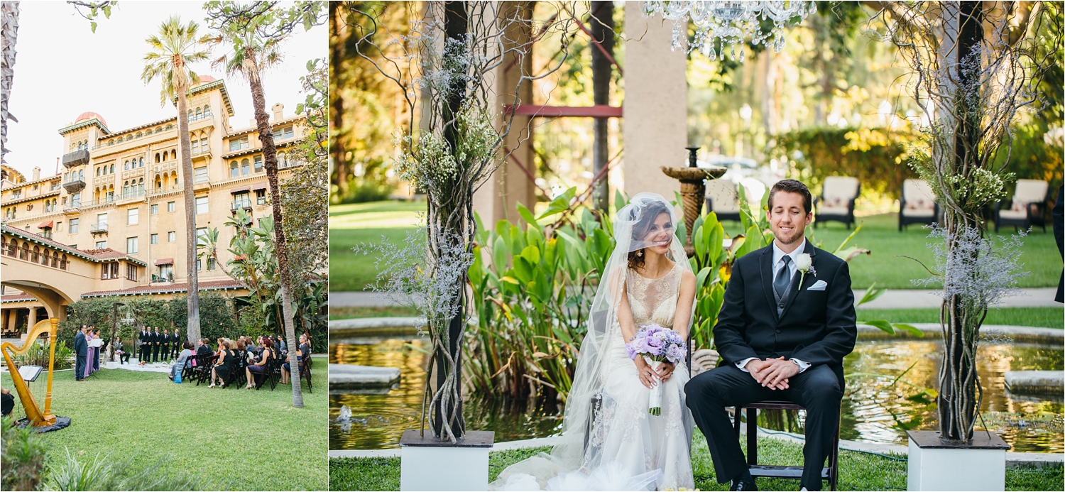 wedding ceremony in southern california