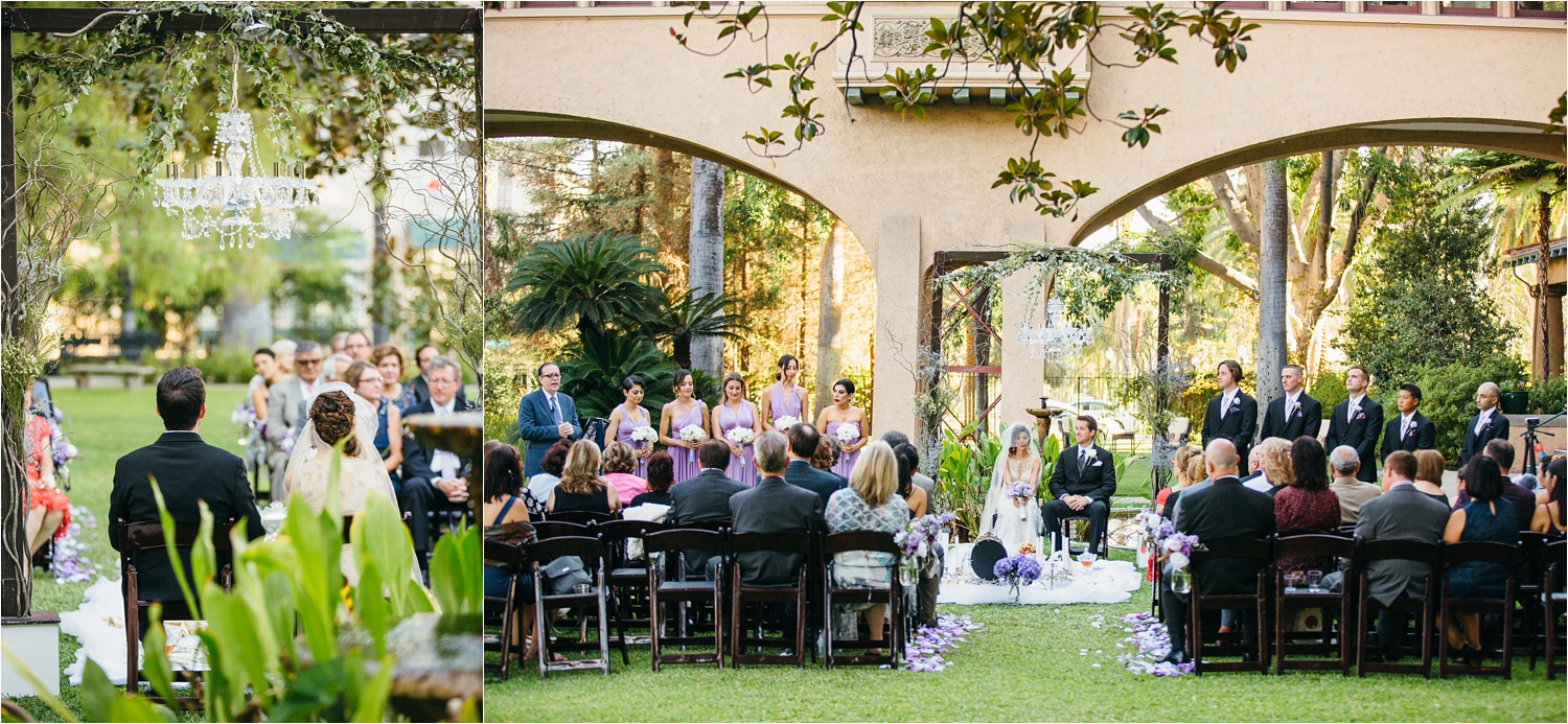 castle green wedding in pasadena ca