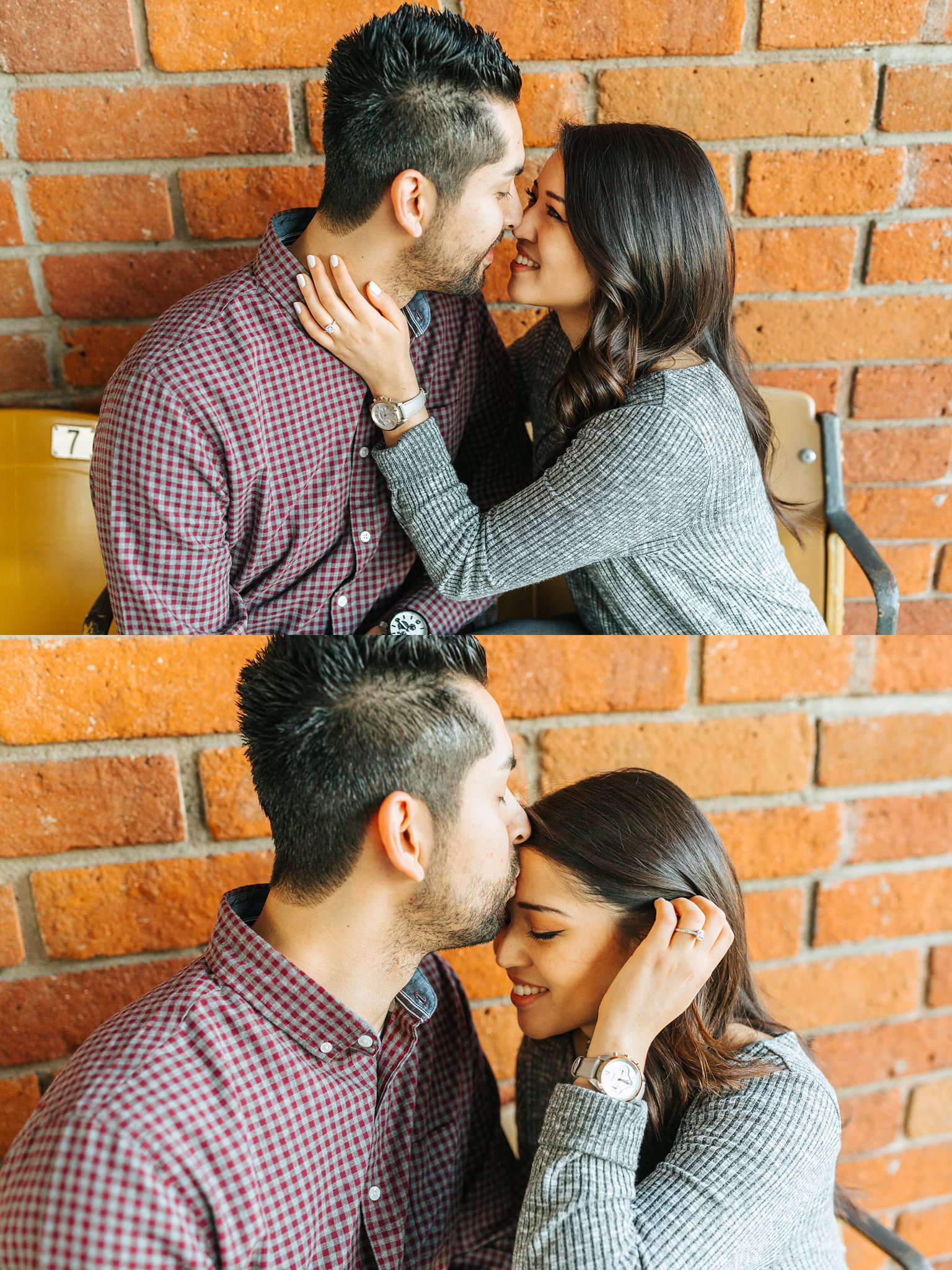 Dodger Stadium Engagement Session in Los Angeles, CA - http://brittneyhannonphotography.com