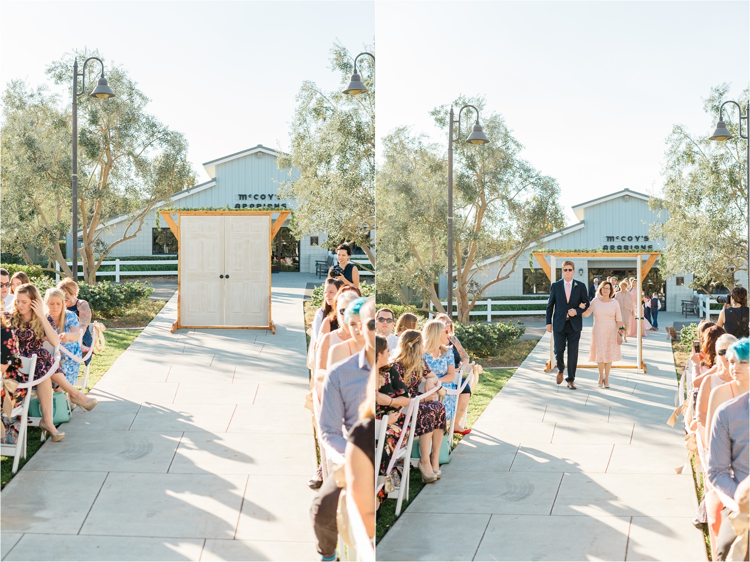 McCoy Equestrian Center Wedding Ceremony - Chino Hills, CA Wedding Photographer - https://brittneyhannonphotography.com