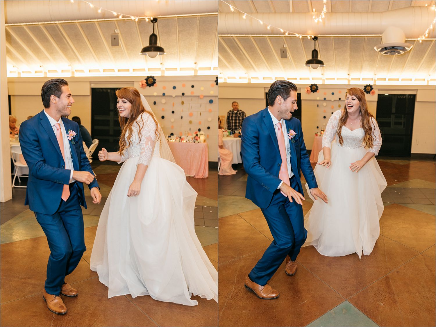 Dancing at the Wedding Reception - https://brittneyhannonphotography.com