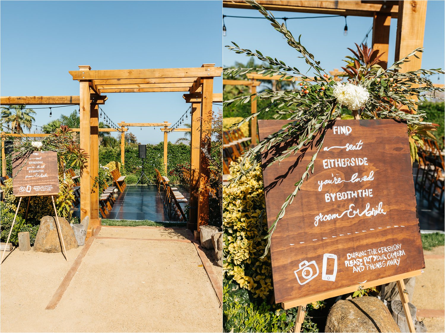 Dreamy backyard wedding details - DIY wedding in California - https://brittneyhannonphotography.com