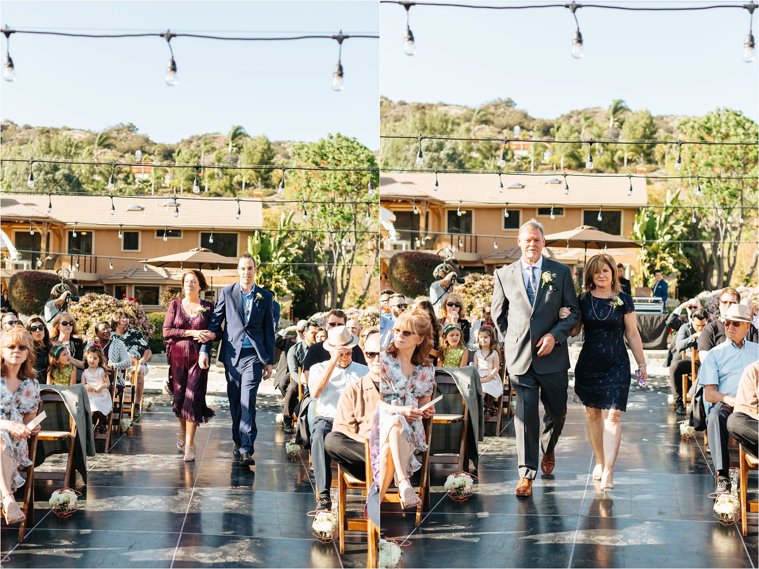 Backyard Wedding Ceremony - https://brittneyhannonphotography.com