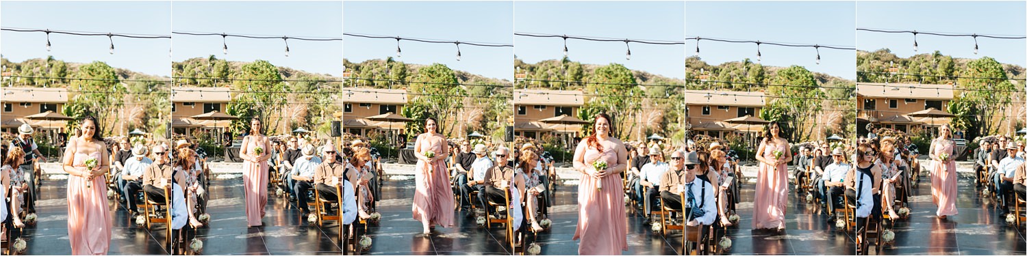 Backyard Wedding Ceremony - https://brittneyhannonphotography.com